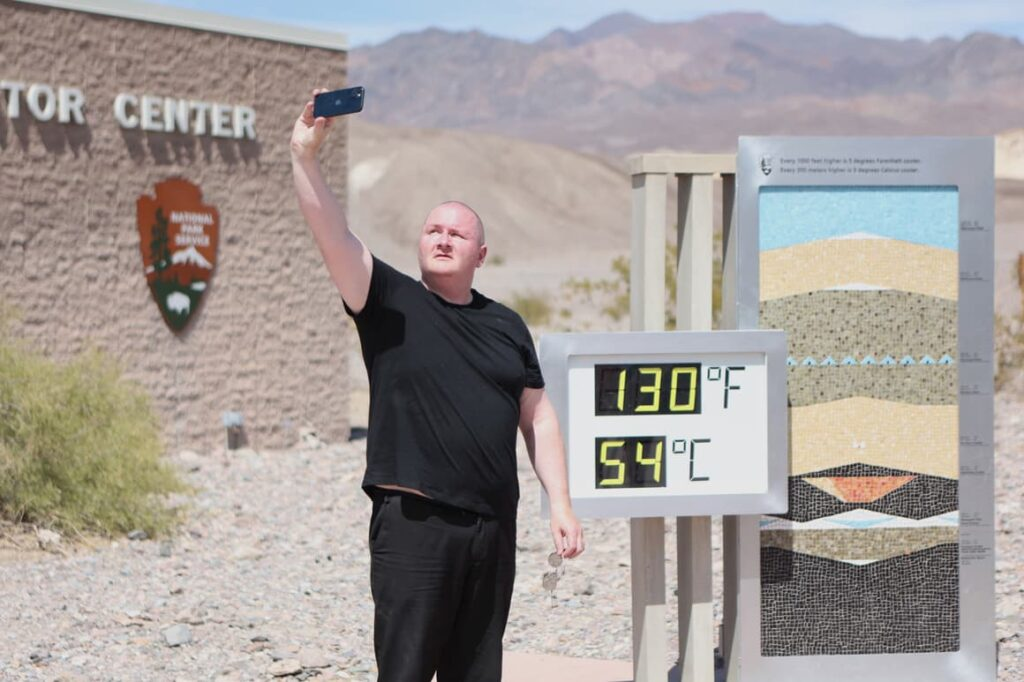 Record de température dans la Vallée de la Mort